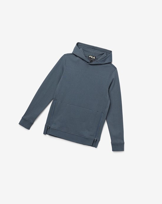 Fila Maddox Pullover Hoodie 033 Turbulence | 39LEJQVKB