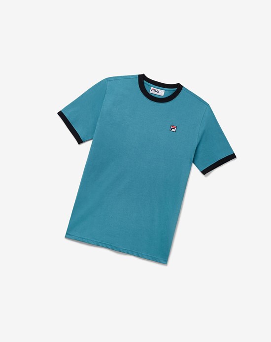 Fila Marconi Ringer Tee 318 Larkspur | 04UCHGAIY