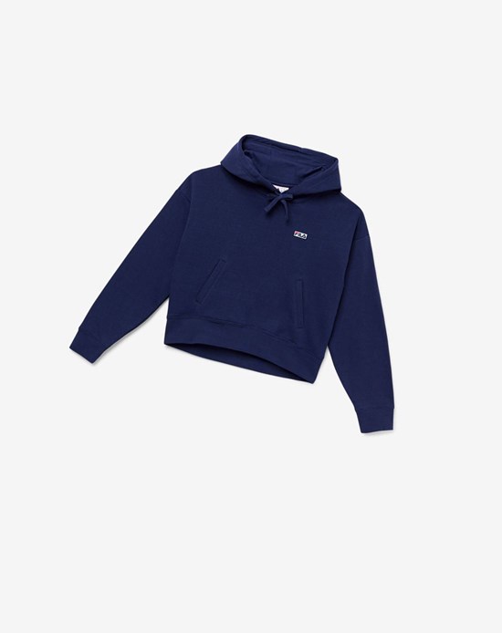 Fila Marina Hoodie 410 Peacoat | 92XWQVMAH