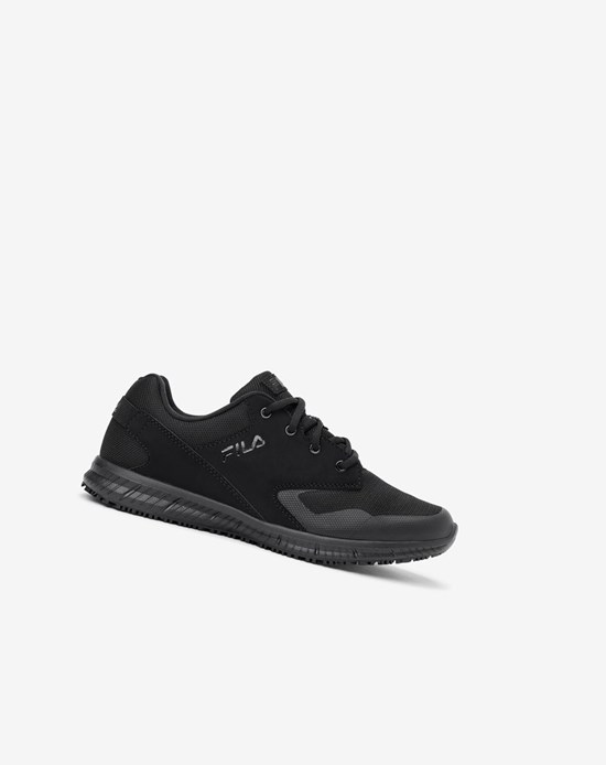 Fila Memory Layers Evo Slip Resistant Shoe Casuales Shoes Blk/Blk/Blk | 09TUECMSP