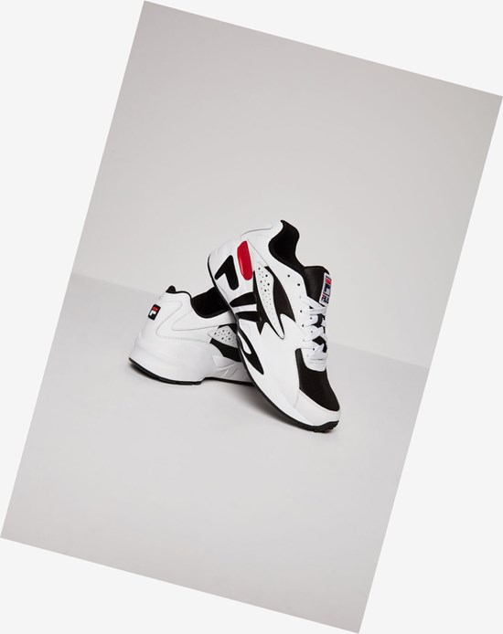 Fila Mindblower Tenis Shoes Blk/Fred/Wht | 35ABLWXVD