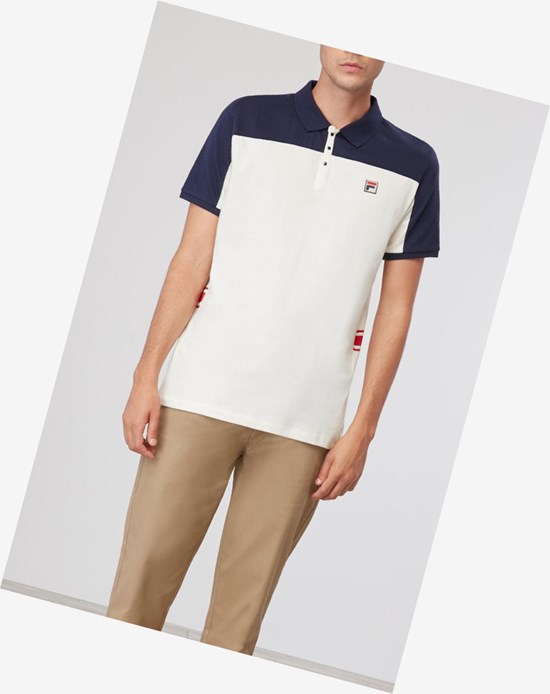 Fila Mivvi Polo Navy/Grd/Cred | 48OUEBIMN