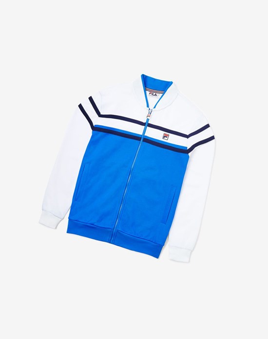 Fila Naso Jacket Azules Blancas Azul Marino | 59LJXYOUI