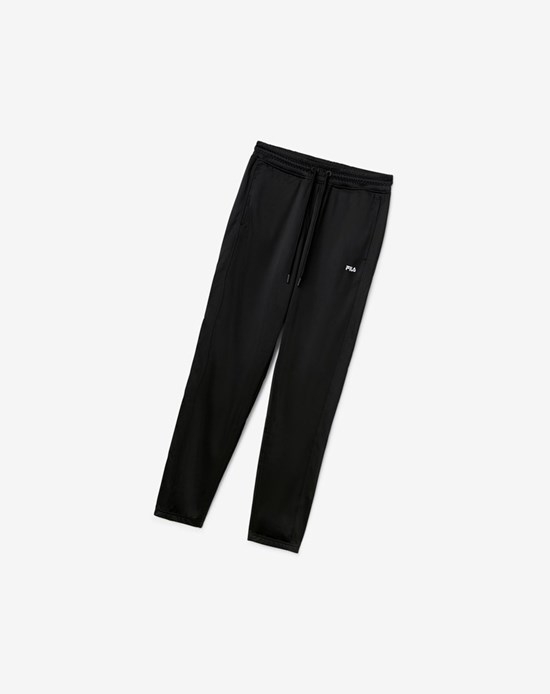 Fila Nigeria Pista Pant Negras Blancas | 20BXQZIFS