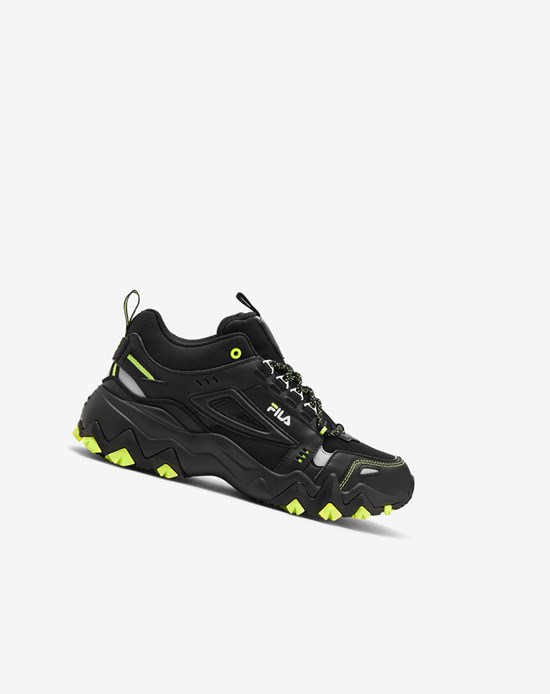 Fila Oakmont Tr Mid Sneakers Blk/Sfty/Msil | 05TCEVIMW