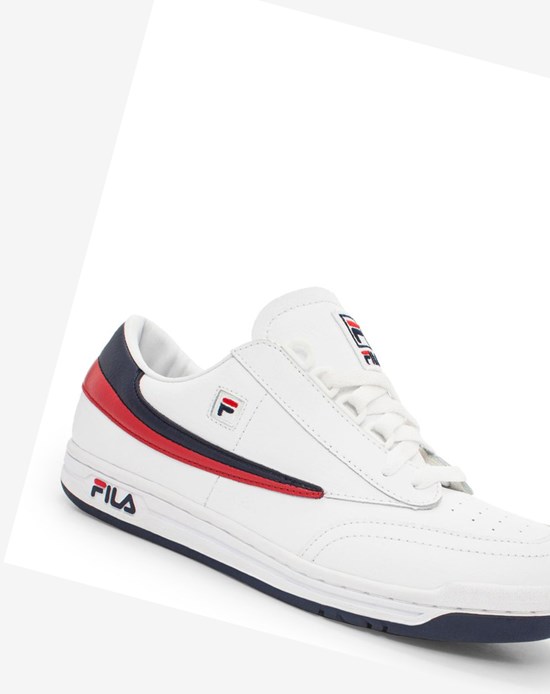 Fila Original Tenis Tenis Shoes Wht/Fnvy/Fred | 14PFEIRCM