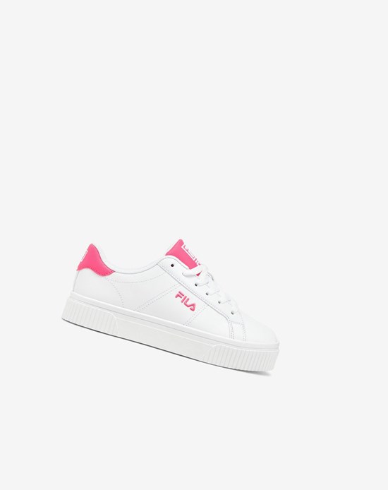 Fila Panache 19 Sneakers Blancas Blancas Rosas | 04ILBOSNH