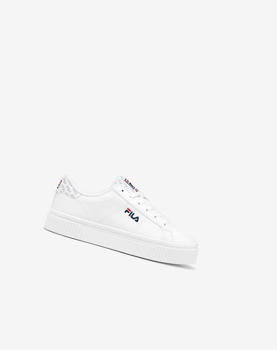 Fila Panache Multi Sneakers Blancas Blancas Rojas | 97ETQOJWX