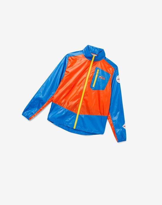 Fila Pinnacle Jacket Naranjas Azules Limón | 37EVXCUFH