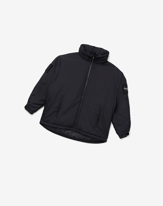 Fila Project 7 Acolchado Jacket Negras | 10LDYIBXV