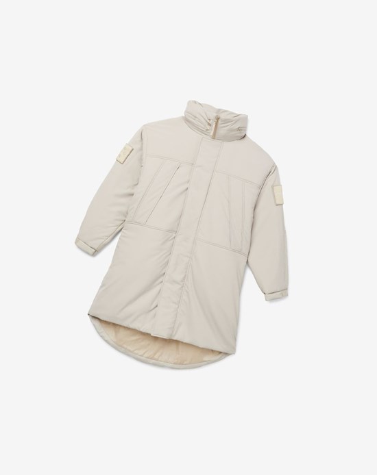 Fila Project 7 Long Acolchado Coat Beige | 78WRYTJEF