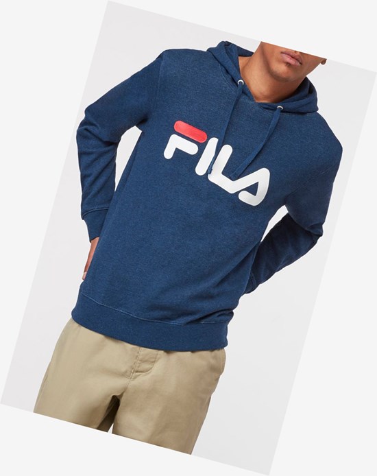 Fila Queens Hoody Navyh/Wht/Cred | 52URIXYQV