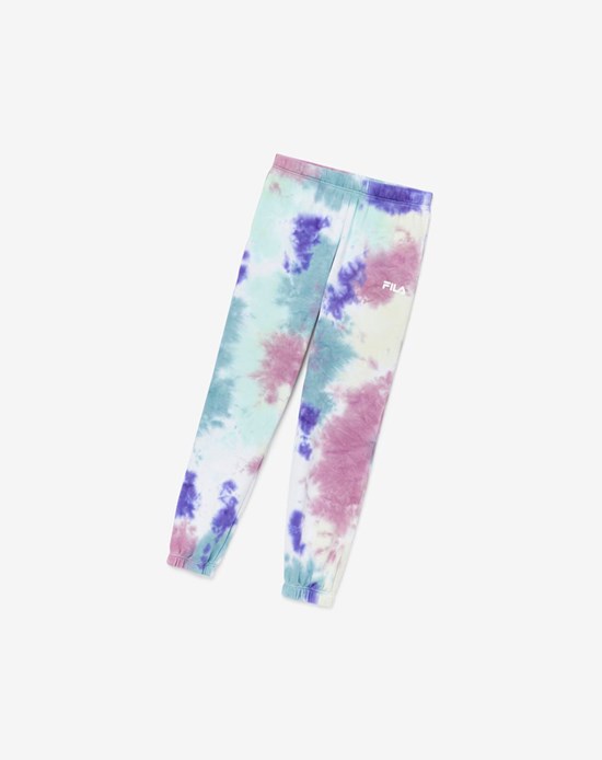 Fila Raleigh Tie Dye Jogger Azules | 04MKSGTCX