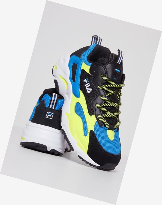 Fila Ray Tracer Sneakers Eble/Sfty/Blk | 47NAUTQYI