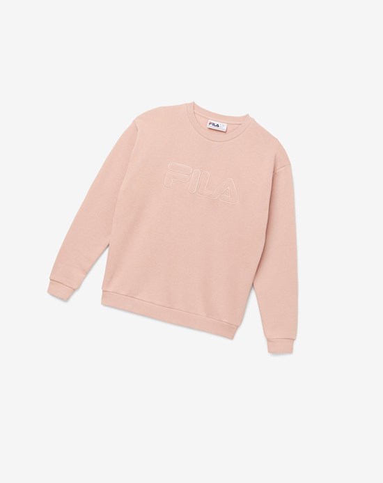 Fila Riksha Sweatshirt Rosas | 24OXEYIVF