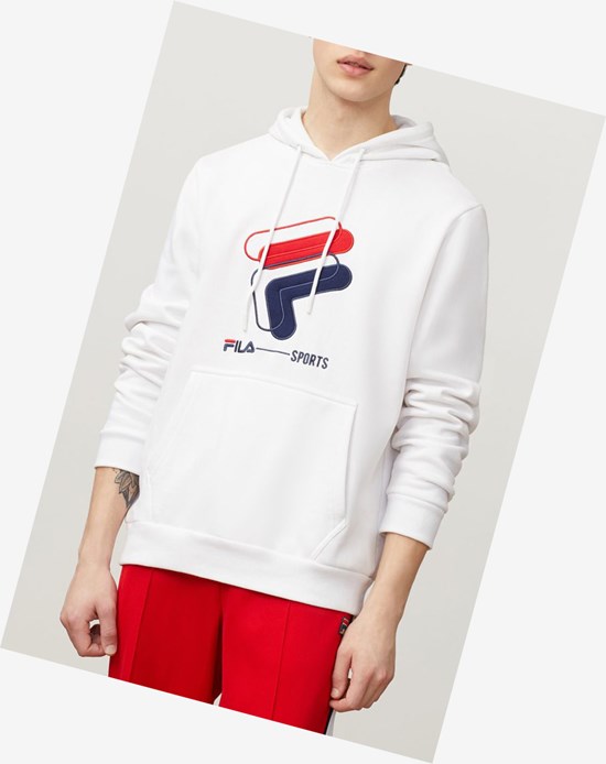 Fila Rocky Hoodie Blancas | 27YLJESIP