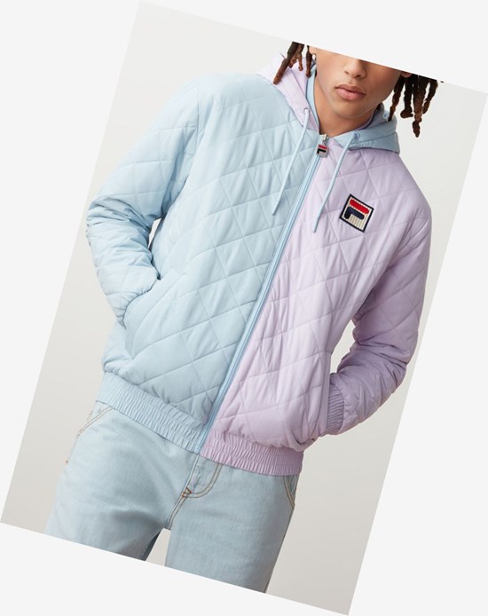 Fila Sawyer Acolchado Jacket Plil/Cblu | 30THNYBJP