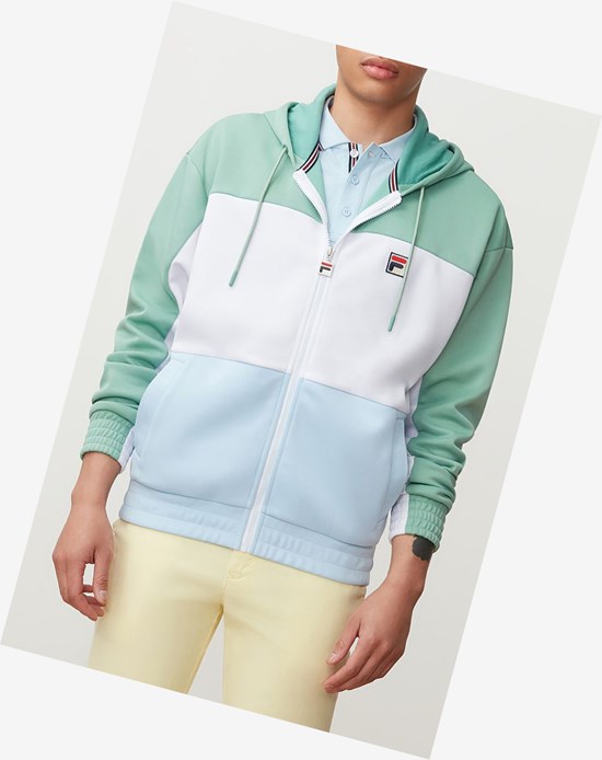 Fila Sky Hoodie Wht/Feld/Cblu | 40FQOWHCE