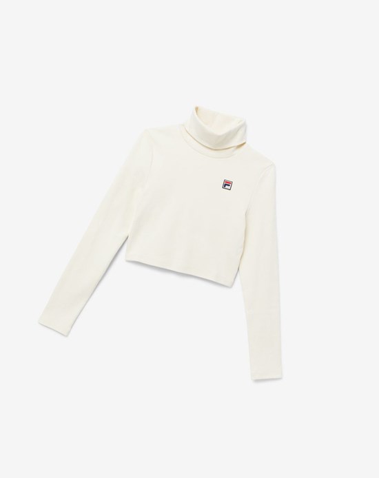 Fila Tapi Cropped Turtleneck 293 Turtledove | 84JEMNFBV