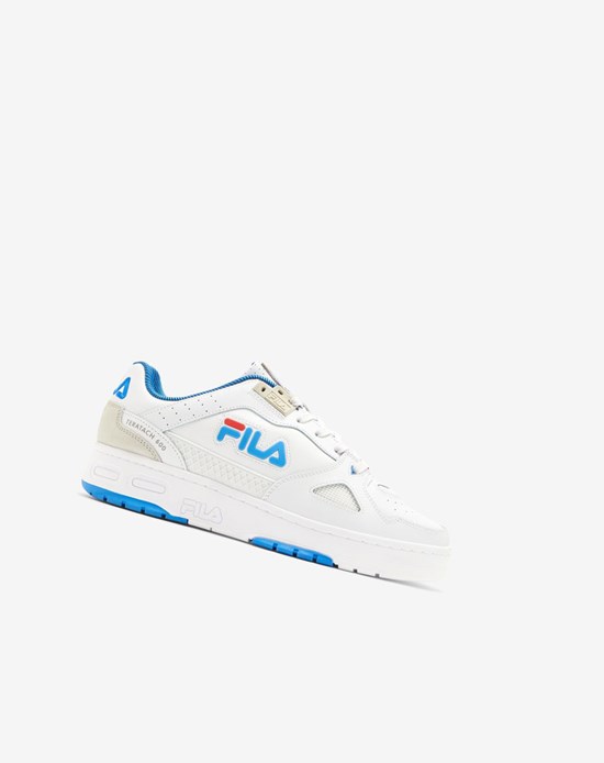 Fila Teratach 600 Sneakers Blancas Azules Plateadas | 07UJXKCAV