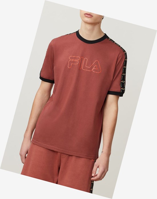 Fila Thebe Tee Mahog/Chil/Cemt | 46RSOGVJC