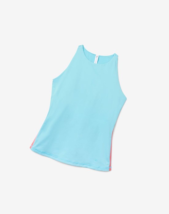 Fila Tie Breaker Racerback Tank Azules Rojas | 32KVABDMQ