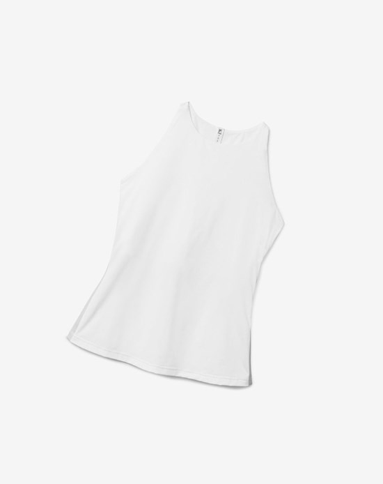 Fila Tie Breaker Racerback Tank Blancas | 02GDTVAYR