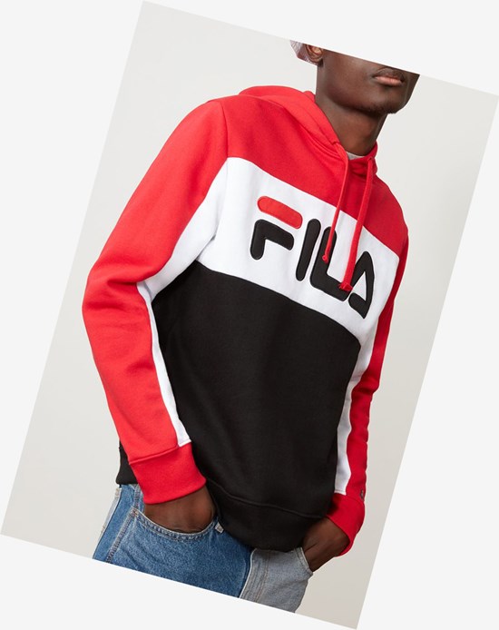 Fila Todd Hoodie Cred/Wht/Blk | 81GIEHMPN