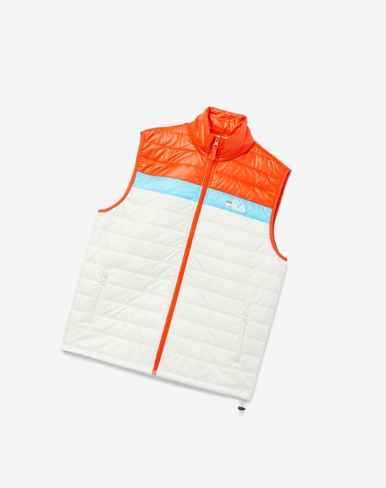 Fila Tri Vest Naranjas Azules | 21AEOUZYF