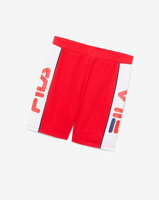 Fila Trina Bike Corta Rojas Blancas | 09FEJATGH