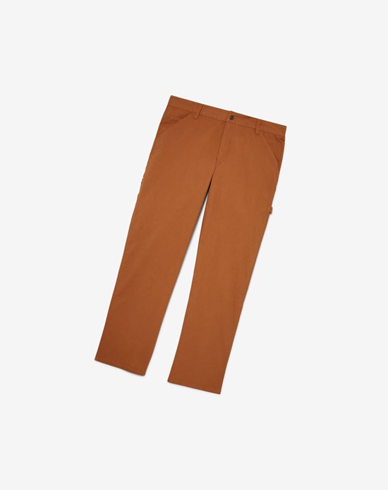 Fila Unlined Carpenter Pants - 30 Inseam 971 Chestnut | 53HVMIDPW