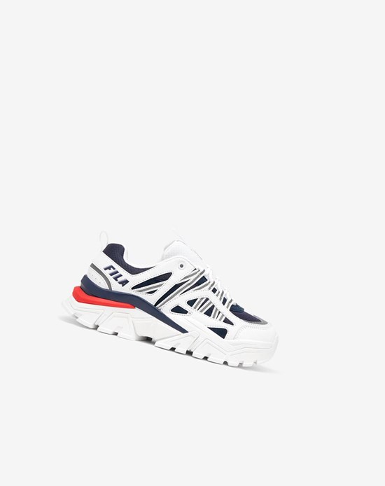 Fila Vitalize Fornido Sneakers Blancas Rojas Azul Marino | 20YBFSEIK