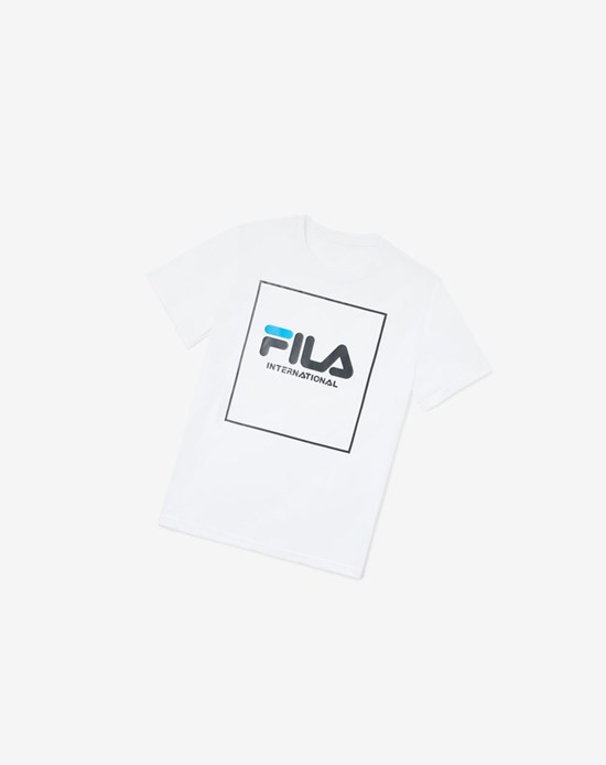 Fila Wes Tee Blancas | 03UBVDNLA