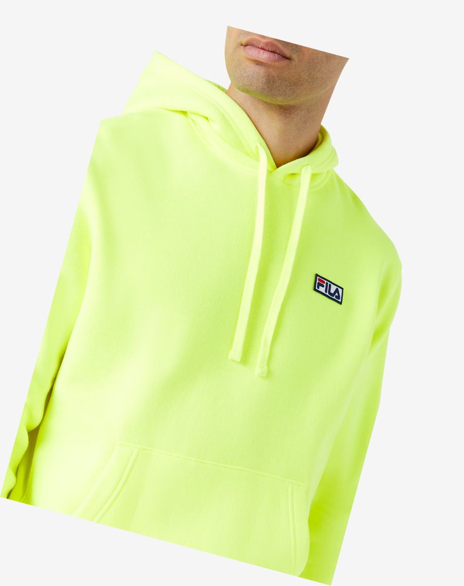 Fila Algot Hoodie Amarillo Negras | 60REBSDVW