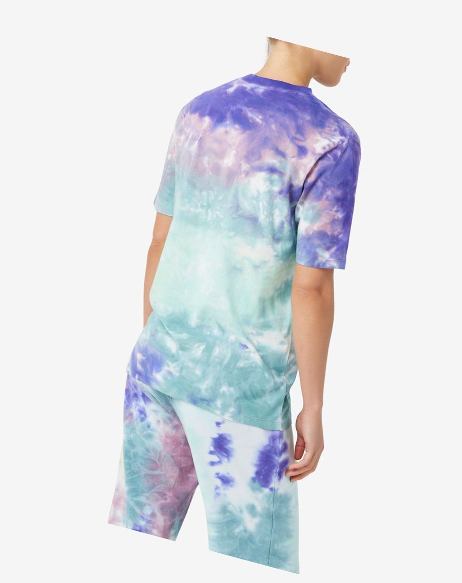 Fila Alivia Tie Dye Tee Azules | 97LIASYWO