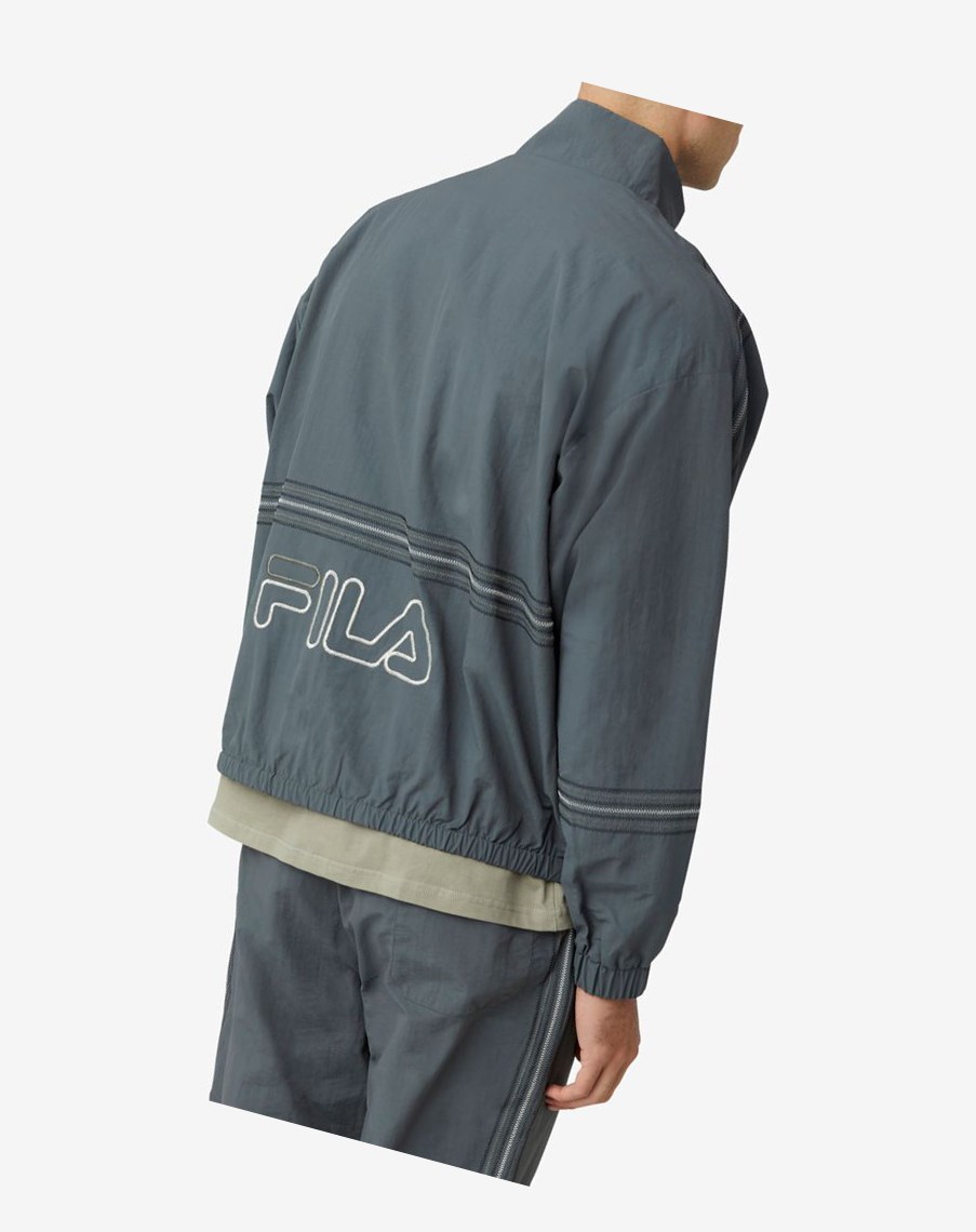 Fila Allen Viento Jacket 299 Urban Chic / Vetiver / Turtledove | 91QURZPYD