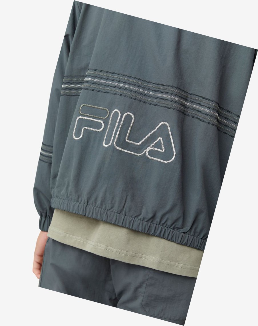 Fila Allen Viento Jacket 299 Urban Chic / Vetiver / Turtledove | 91QURZPYD