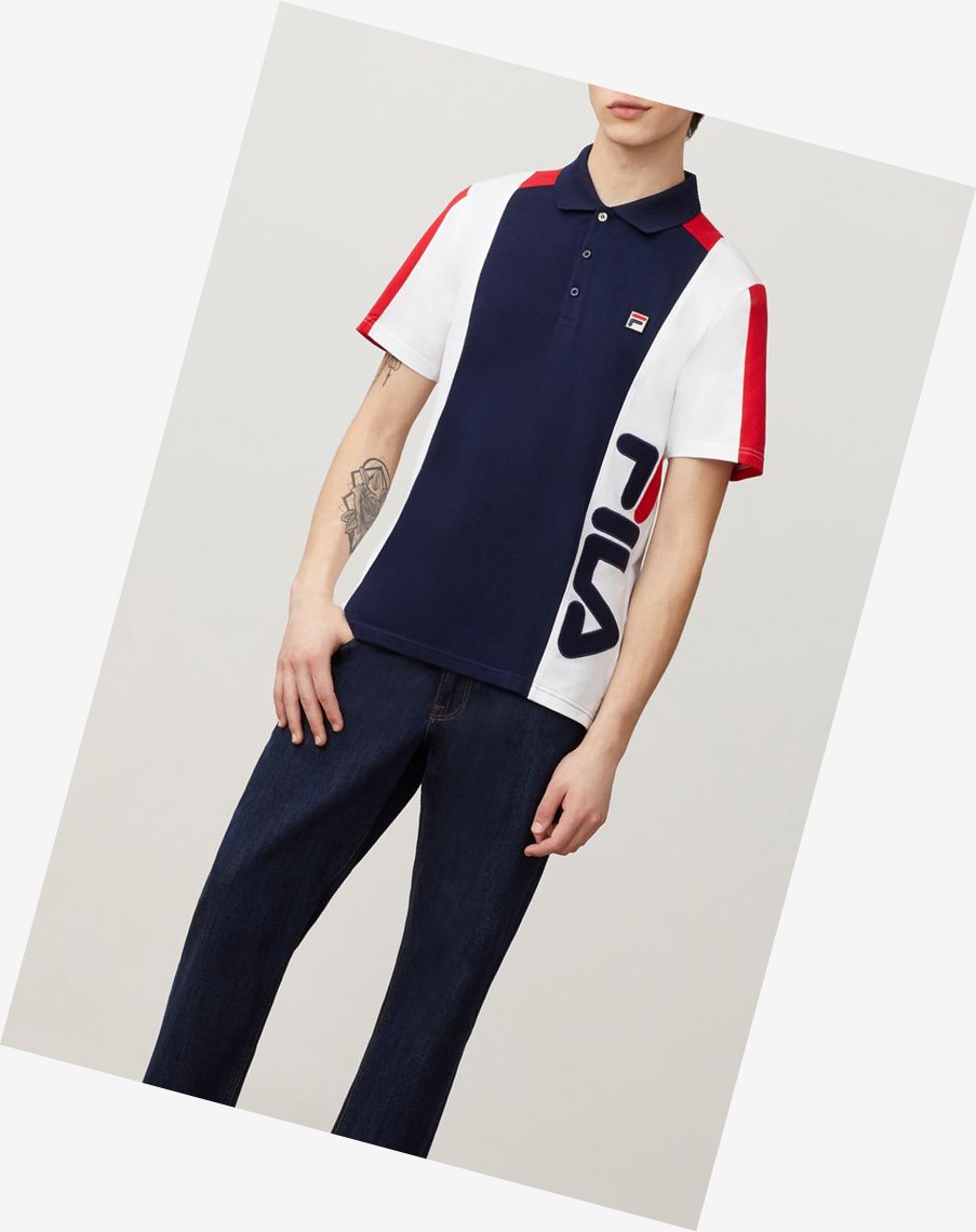 Fila Apache Polo Peac/Wht/Cred | 14FOKDJPX