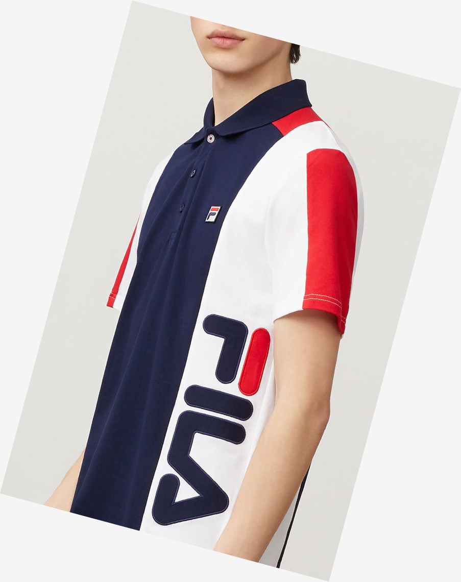 Fila Apache Polo Peac/Wht/Cred | 14FOKDJPX