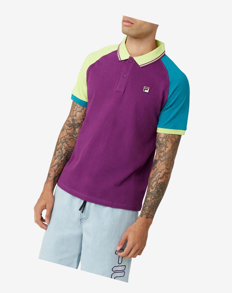 Fila Apollo Polo 567 Grape / Biscayne Bay / Pale Lilac | 40HXVTQGD