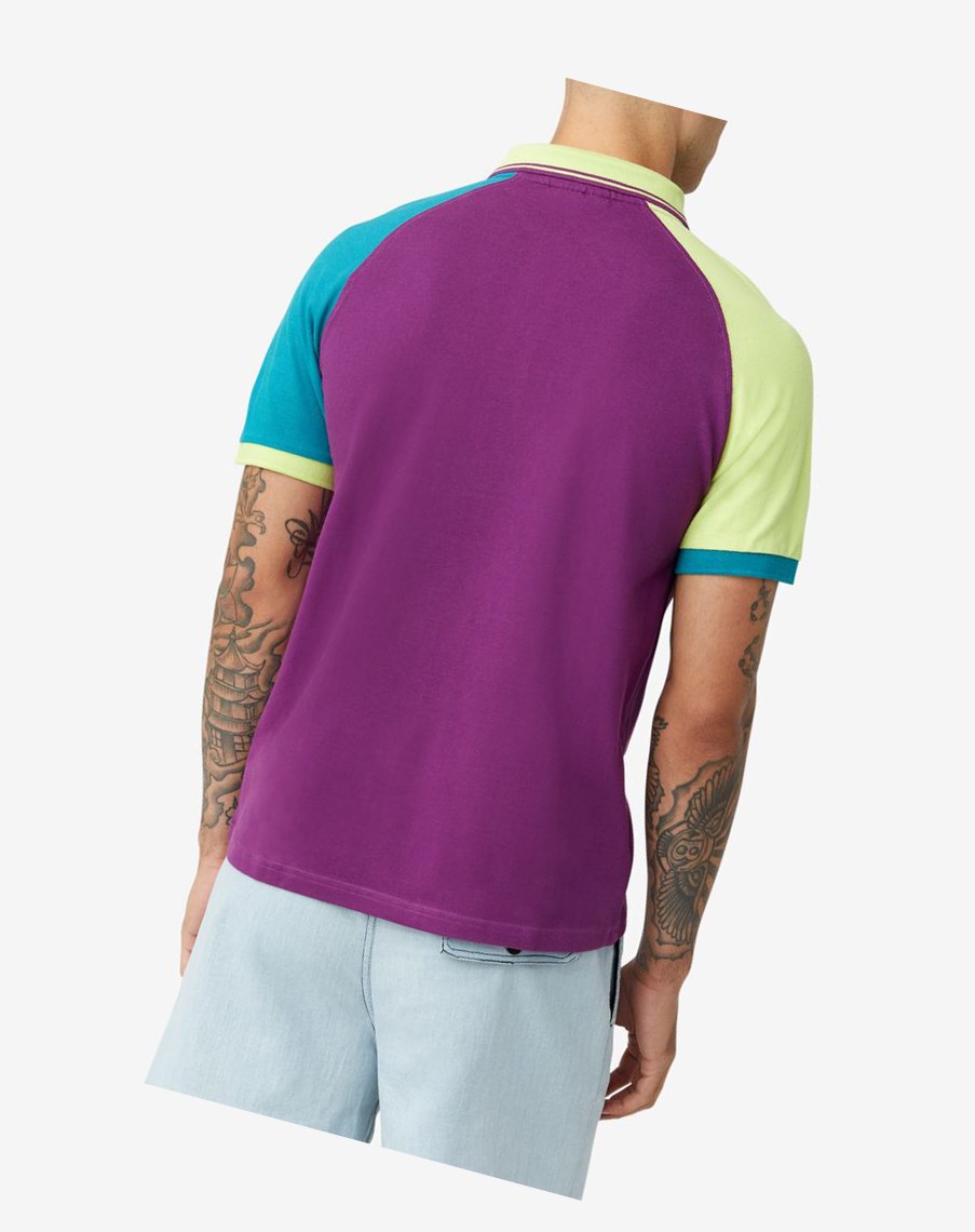 Fila Apollo Polo 567 Grape / Biscayne Bay / Pale Lilac | 40HXVTQGD