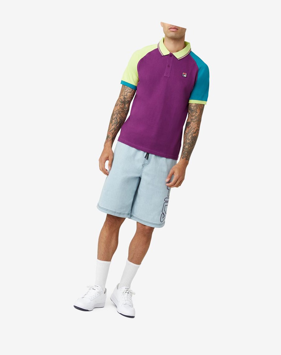 Fila Apollo Polo 567 Grape / Biscayne Bay / Pale Lilac | 73RBJOXUF