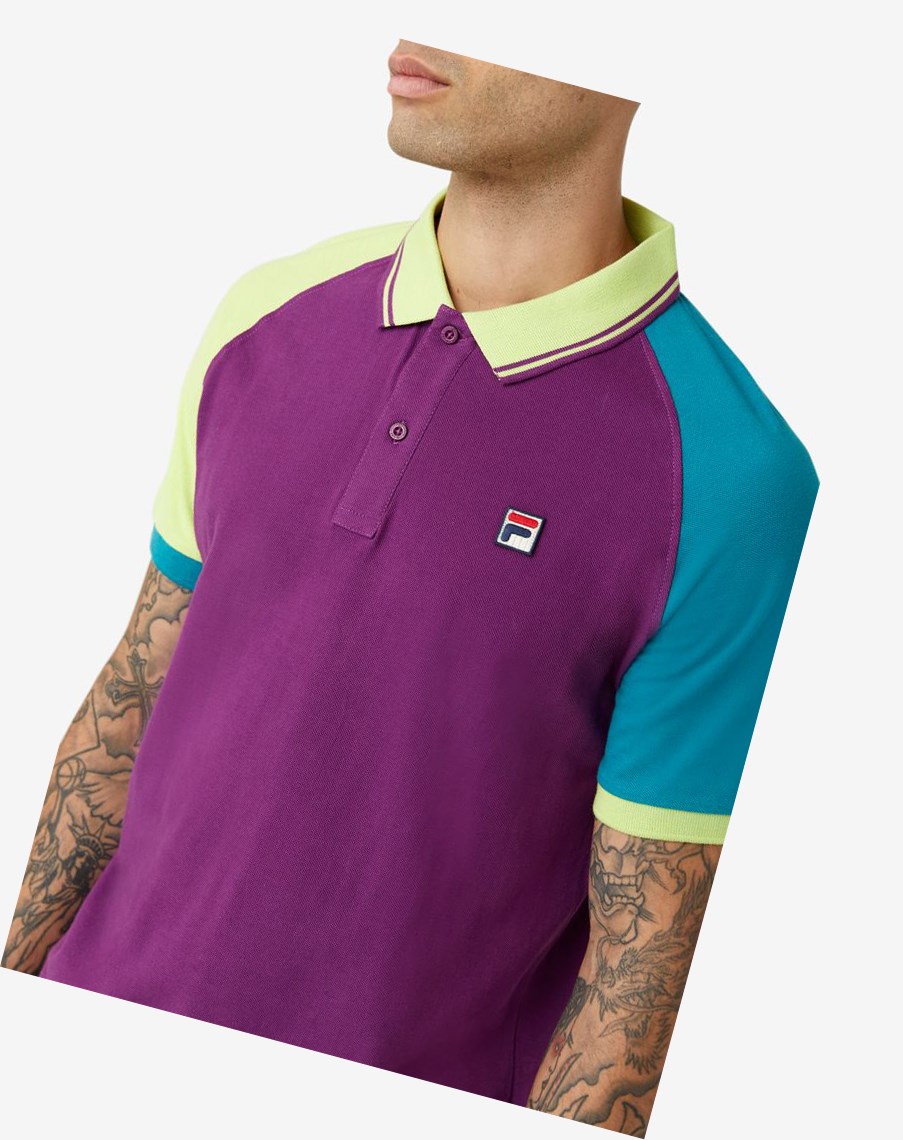 Fila Apollo Polo 567 Grape / Biscayne Bay / Pale Lilac | 73RBJOXUF