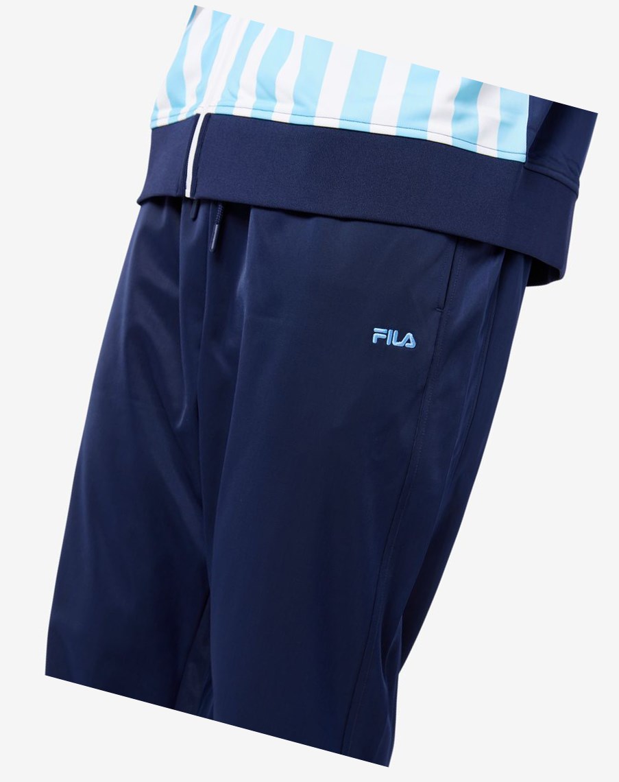 Fila Argentina Pista Pant Azul Marino | 57MDYOXVS