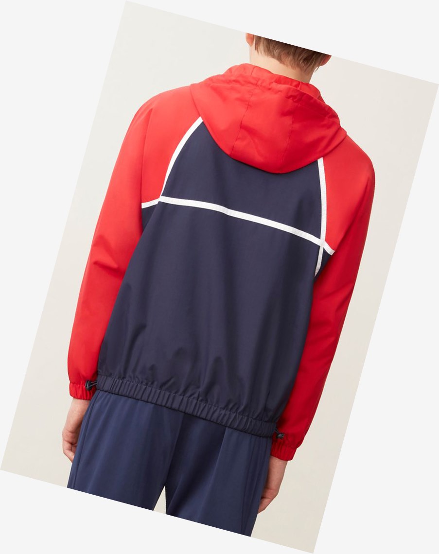 Fila Astor Jacket Peac/Cred/Wht | 92VCFLNEI