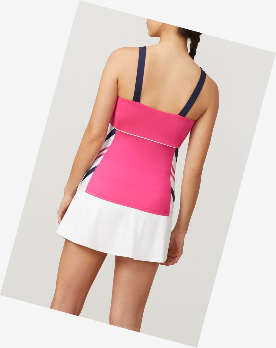 Fila Awning Cami Tank Fprp/Awns/Nvy/W | 57EBPRIDH