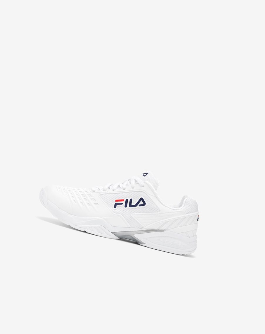 Fila Axilus 2 Energized Tenis Shoes Blancas Blancas Azul Marino | 38PYBWUOS