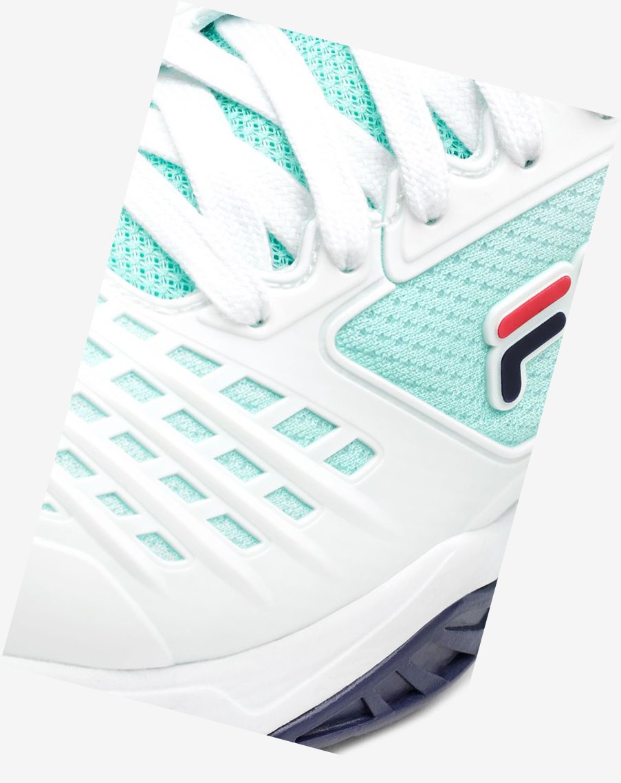 Fila Axilus 2 Energized Tenis Shoes Blancas Azul Marino | 75FQOWXYN