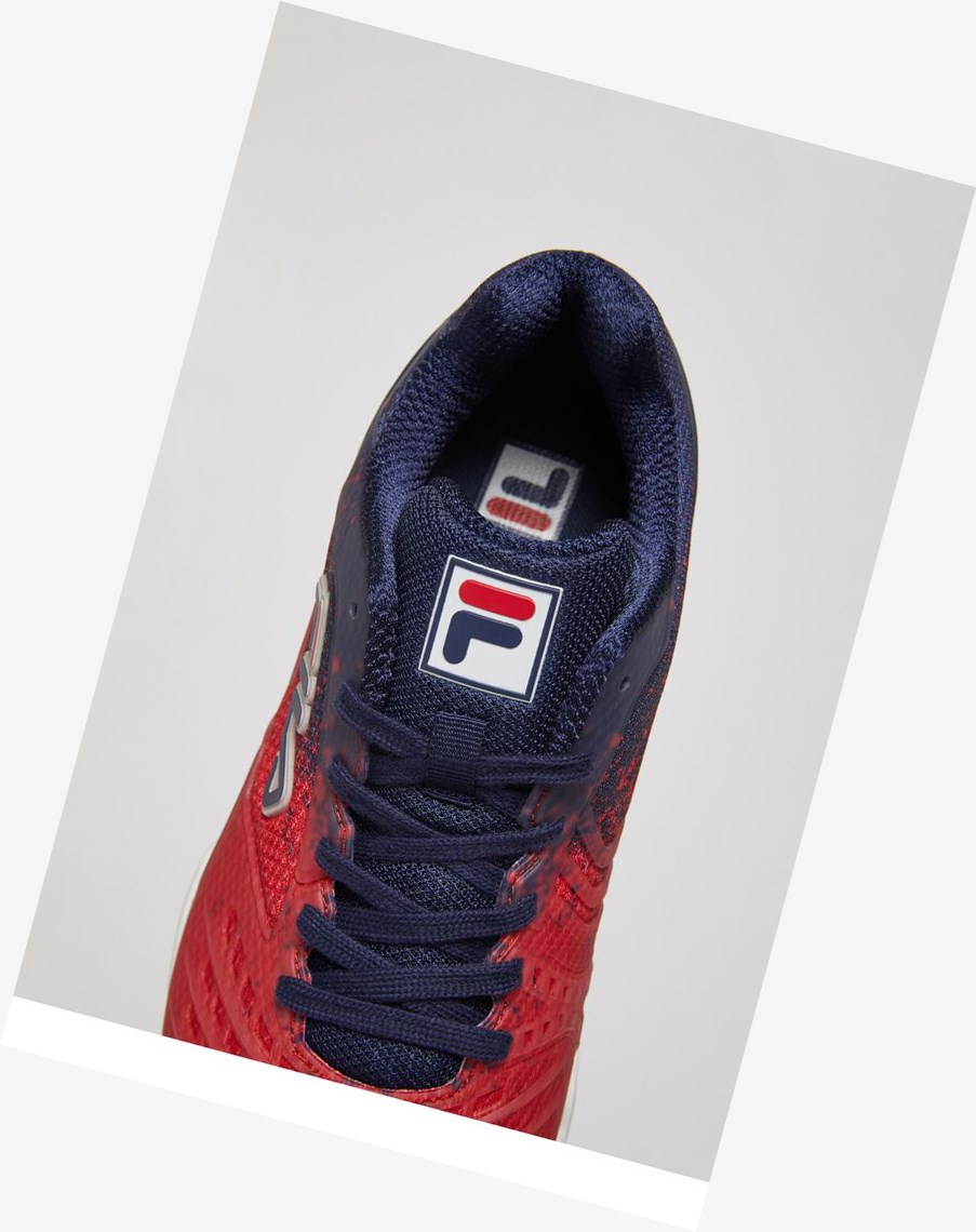 Fila Axilus 2 Energized Tenis Shoes Fnvy/Fred/Wht | 59NVLMKSI