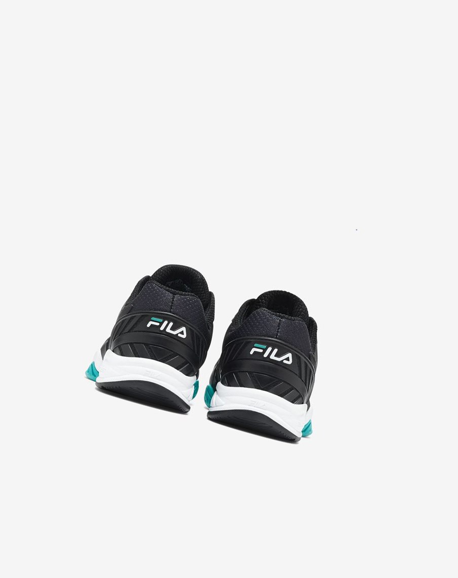 Fila Axilus 2 Energized Tenis Shoes Negras Azules Turquesa | 58SAMZXYD